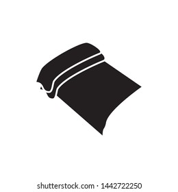 blanket icon template vector illustration - vector