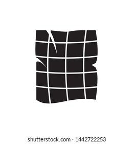 blanket icon template vector illustration - vector