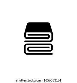 Plantilla de icono de manta. Ilustración del vector  