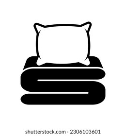 Blanket-Symbol-Vektorgrafik auf trendigem Design
