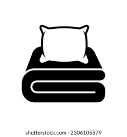 Blanket icon vector on trendy design
