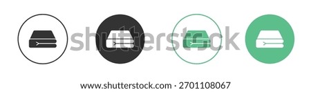 blanket icon vector pictogram for ui ux interface elements