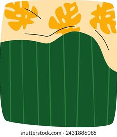 Blanket On Bed Vector Illustration