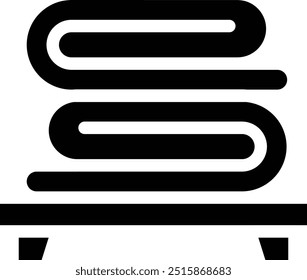 Ilustración de diseño de icono de Vector de manta