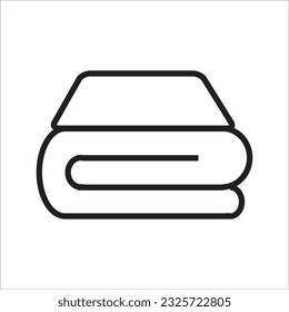 blanket vector icon line new