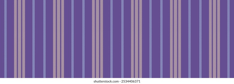 Blanket vector stripe fabric, suit background textile vertical. Refresh seamless texture pattern lines in violet and light colors palette.