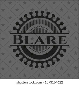 Blare black emblem