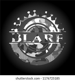 Blare on grey camo texture