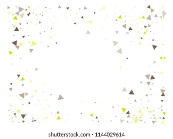 Blast, Broken Glass Memphis Vector Frame. Explosion, Fragmentation Particles Grunge Border Design. Burst Moving Vortex Particles, Exploding Glass Frame. Shattered Fragments Dynamic Cool Background