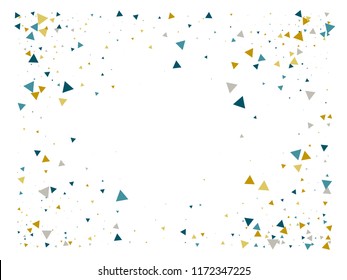 Blast, Broken Glass Memphis Vector Frame. Explosion, Fragmentation Particles Grunge Border Design. Broken Moving Vortex Particles Exploding Glass Frame. Shattered Fragment Burst Explosive Background