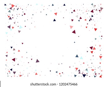 Blast, Burst, Moved Particles, Vector Explosion Background. Broken Glass, Triangle Memphis Grunge Fragmentation. Stars, Glitter, Magic Cosmic Frame, Vortex, Shattered Fragments. Grunge Cool Memphis.