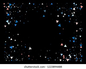 Blast, Burst, Moved Particles, Vector Explosion Background. Broken Glass Shattered Memphis Grunge Fragmentation. Stars, Glitter, Bright Cosmic Frame, Vortex, Shattered Fragments. Textured Memphis.
