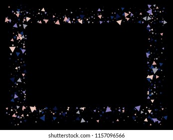 Blast, Burst, Moving Particles, Vector Explosion Background. Broken Glass Moving Memphis Grunge Fragmentation. Stars, Glitter, Bright Cosmic Frame, Vortex, Shattered Fragments. Grunge Cool Memphis.