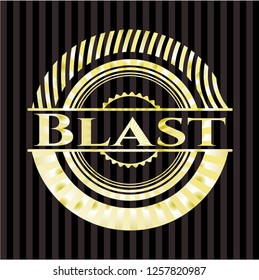 Blast gold badge