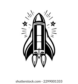 Blast off to success with our dynamic rocket logo design. This energetic illustration is perfect for brands that want to soar to new heights.
