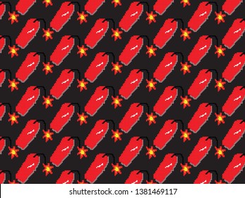 Blast Pattern on a dark gray background
