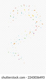 Blast Splash Independence Vector Transparent Background. Invitation Rain Card. Transparent Confetti Pattern. Happy Dust Top Banner.