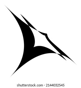 Blast Star Abstract Explose Flat Icon Isolated On White Background