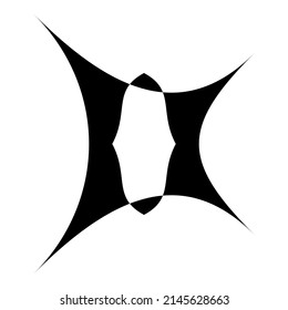 Blast Star Abstract Explose Flat Icon Isolated On White Background