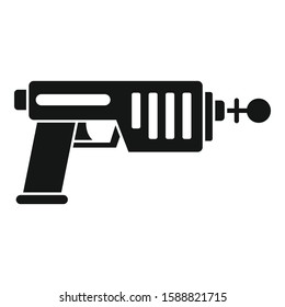 Blaster icon. Simple illustration of blaster vector icon for web design isolated on white background