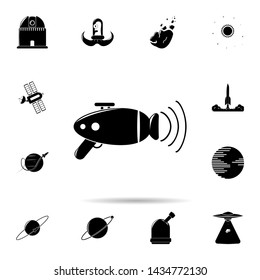 Blaster icon. Universal set of space for website design and development, app development