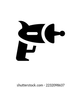 Blaster shotgun icon (vector illustration)