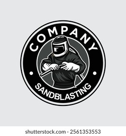 blasting logo , sand blasting logo