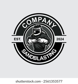 blasting logo , sand blasting logo