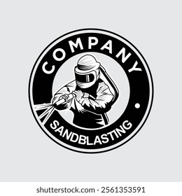 blasting logo , sand blasting logo