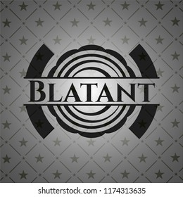 Blatant dark badge
