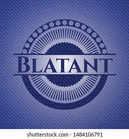 Blatant jean background. Vector Illustration. Detailed.