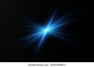 
A blaze of energy. A pulse of light. A hyper blue glow. An explosion of blue light.