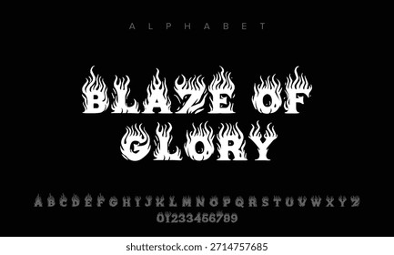 Blaze of Glory Mejores Fuentes de Exhibición Moderno, Clásico, Audaz, Creativo Typeface Biblioteca