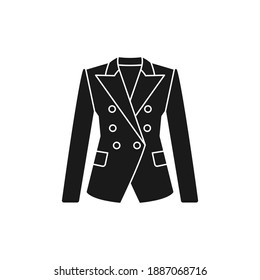 Icono de brillo estilo plano aislado en fondo blanco. Ilustración del vector