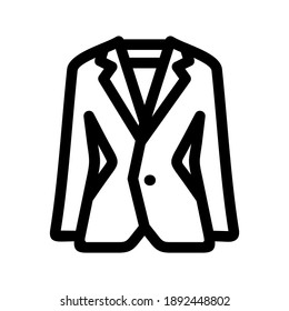 blazer icon or logo isolated sign symbol vector illustration - high quality black style vector icons
