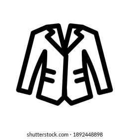 blazer icon or logo isolated sign symbol vector illustration - high quality black style vector icons
