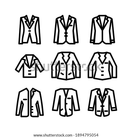 blazer icon or logo isolated sign symbol vector illustration - Collection of high quality black style vector icons
