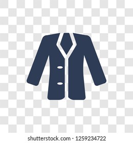 Blazer icon. Trendy Blazer logo concept on transparent background from Clothes collection