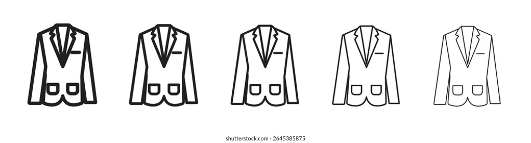 Ícone Blazer ilustração vetorial isolado