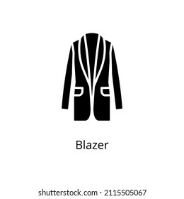 Blazer Icon In Vector. Logotype