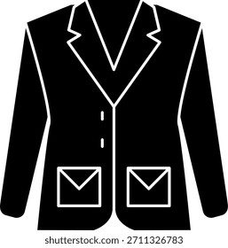 Blazer Line vector Icon Design