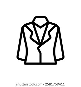 Blazer Outline Icon. Blazer Icon