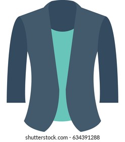 Blazer Vector Icon 