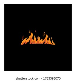 diseño del logo de un incendio llamativo