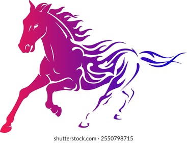 Blazing Flame Trail Horsepower hd wall paper