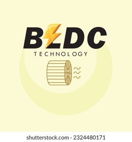 BLDC Icon Isolated on Background