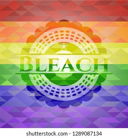 Bleach lgbt colors emblem 