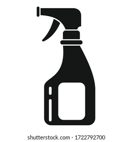 Bleach Spray Icon. Simple Illustration Of Bleach Spray Vector Icon For Web Design Isolated On White Background