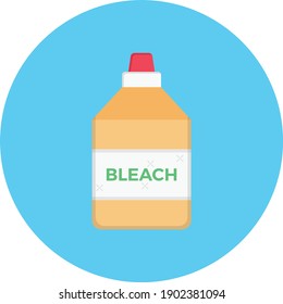 bleach vector flat colour icon