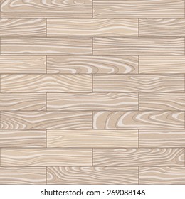 Bleached oak parquet texture. Seamless pattern. EPS 10 vector illustration.
